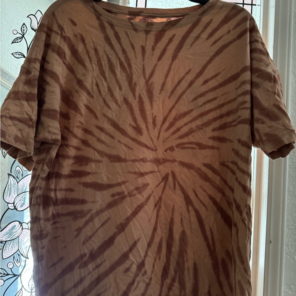 Tie dye sleep shirt